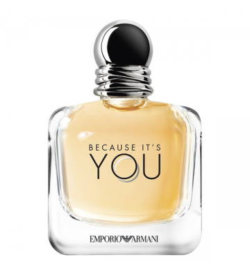T. ARMANI BECAUSE IT'S YOU...